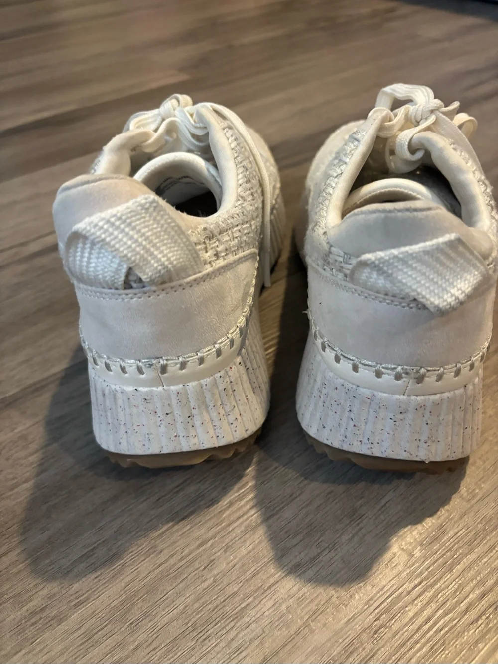 Universal Thread White Platform Knit Sneaker